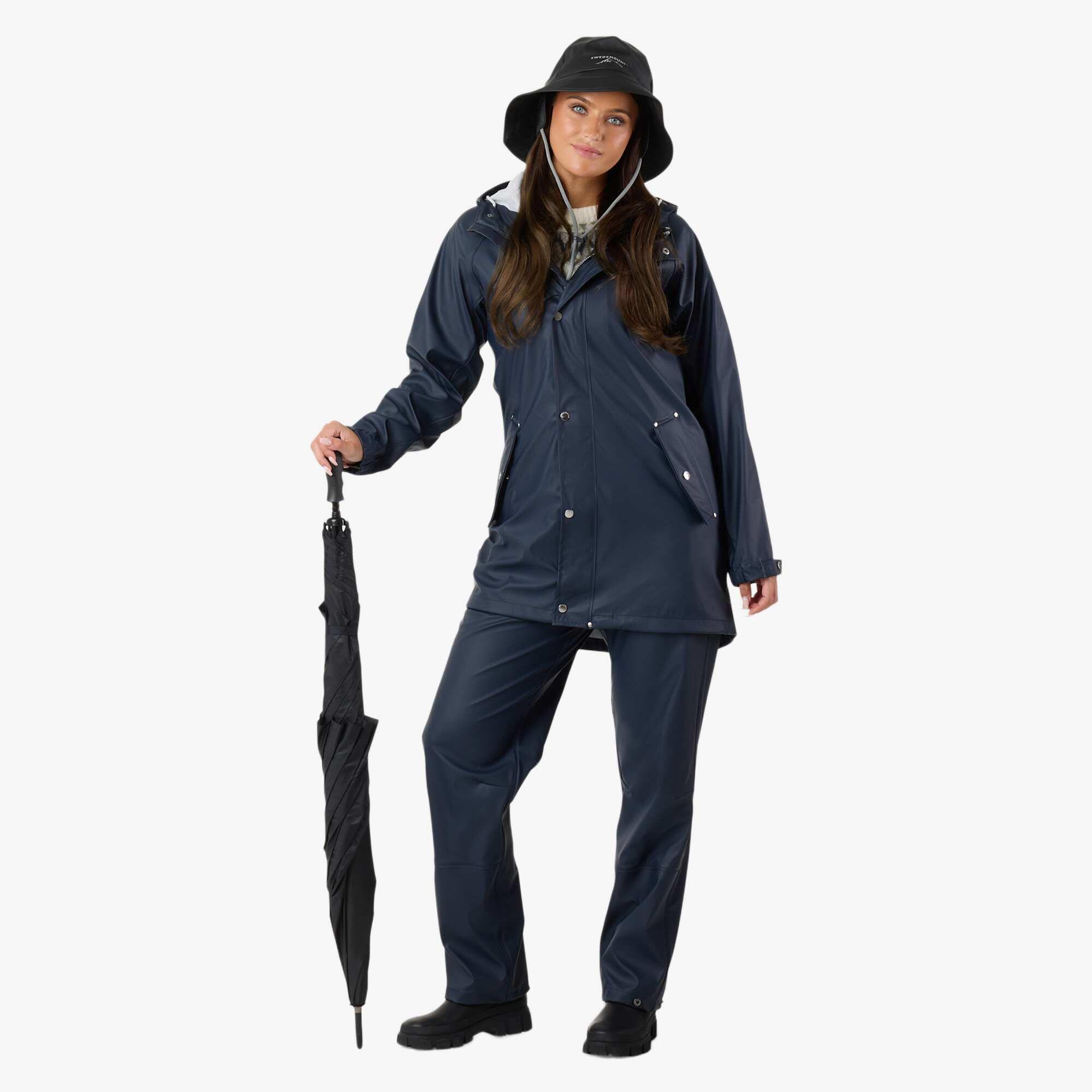 Damen Wandern Regenjacke winddicht Väderöarna Coat W 3/7