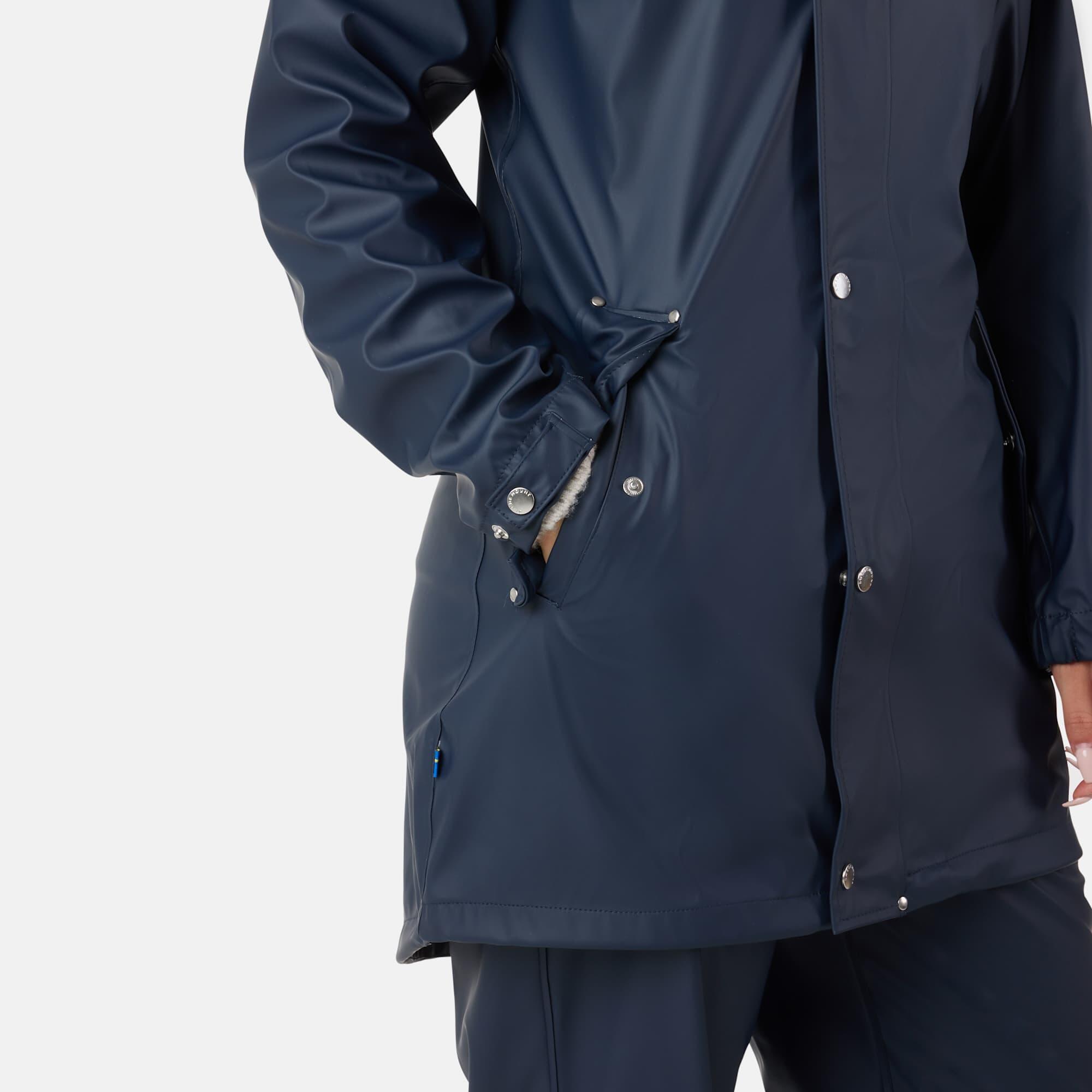 Damen Wandern Regenjacke winddicht Väderöarna Coat W 7/7