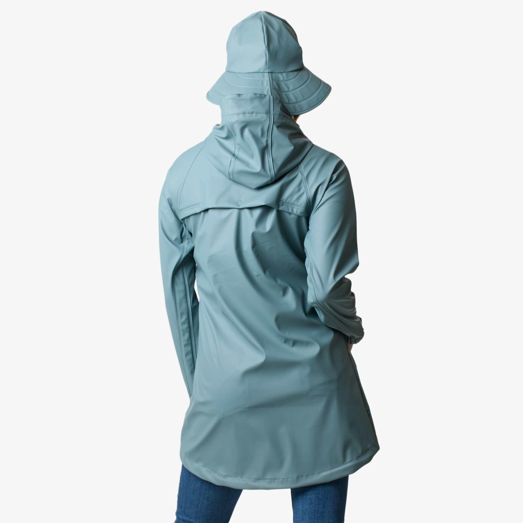 Damen Wandern Regenjacke winddicht Väderöarna Coat W 2/7