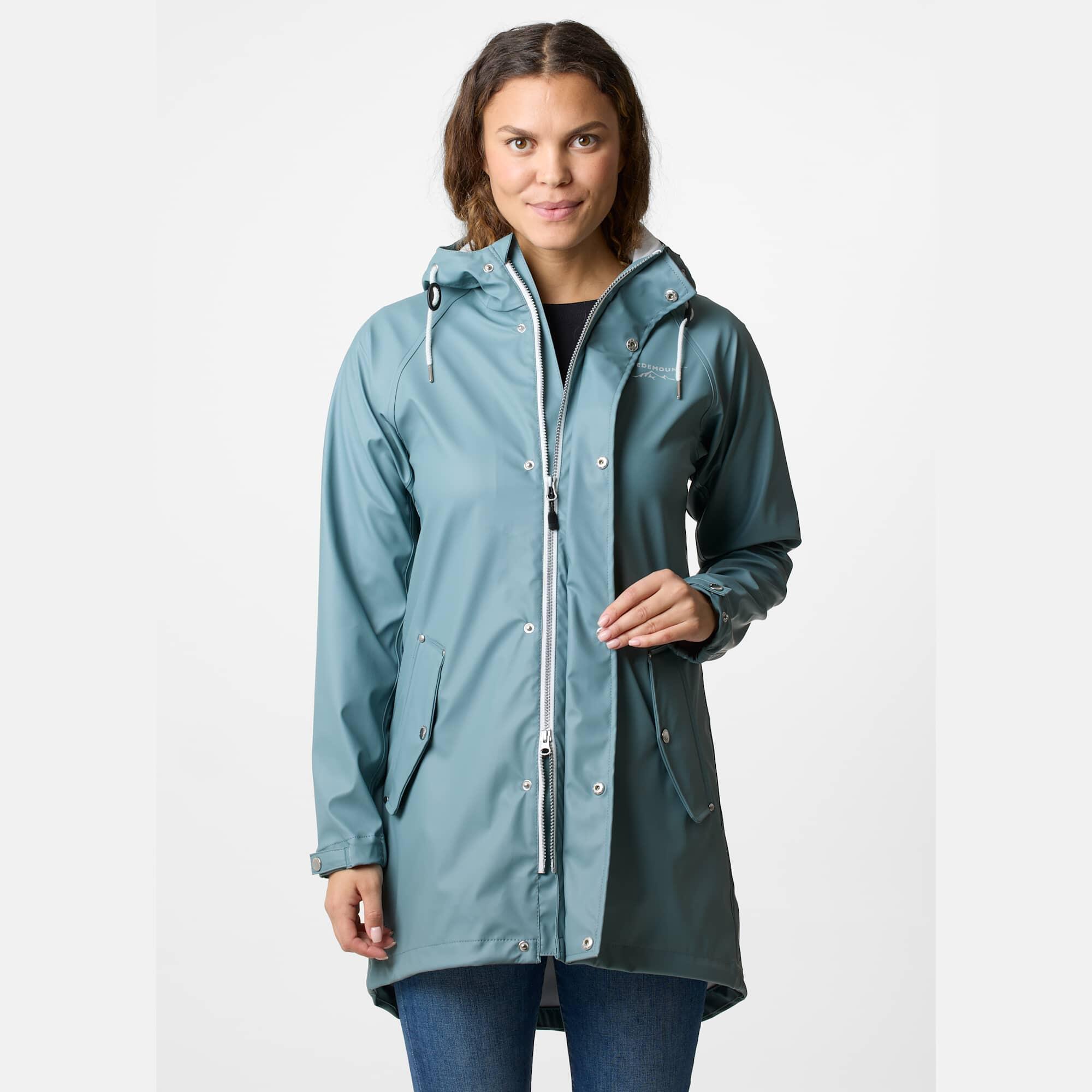 Damen Wandern Regenjacke winddicht Väderöarna Coat W 7/7