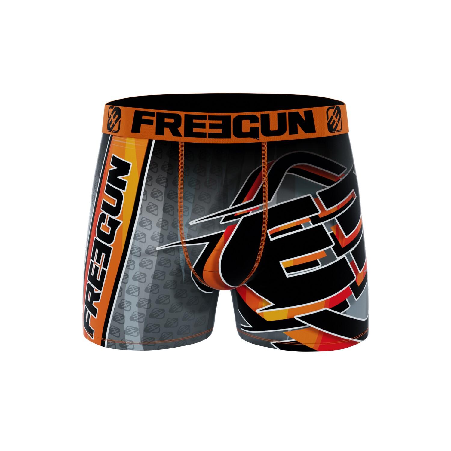 Lot de 5 Boxers microfibre Homme Racing 2/5