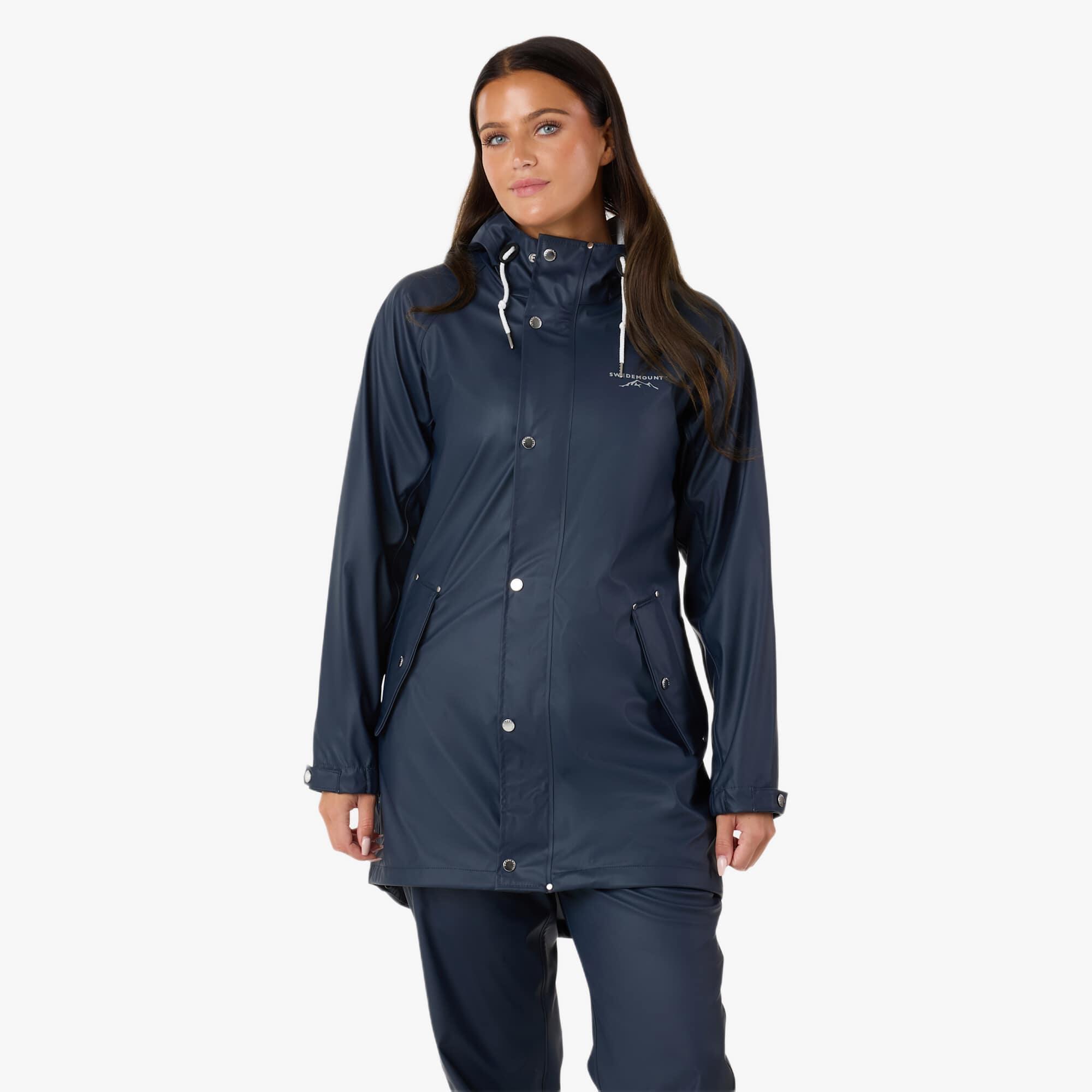 SWEDEMOUNT Damen Wandern Regenjacke wasserdicht winddicht Väderöarna Coat