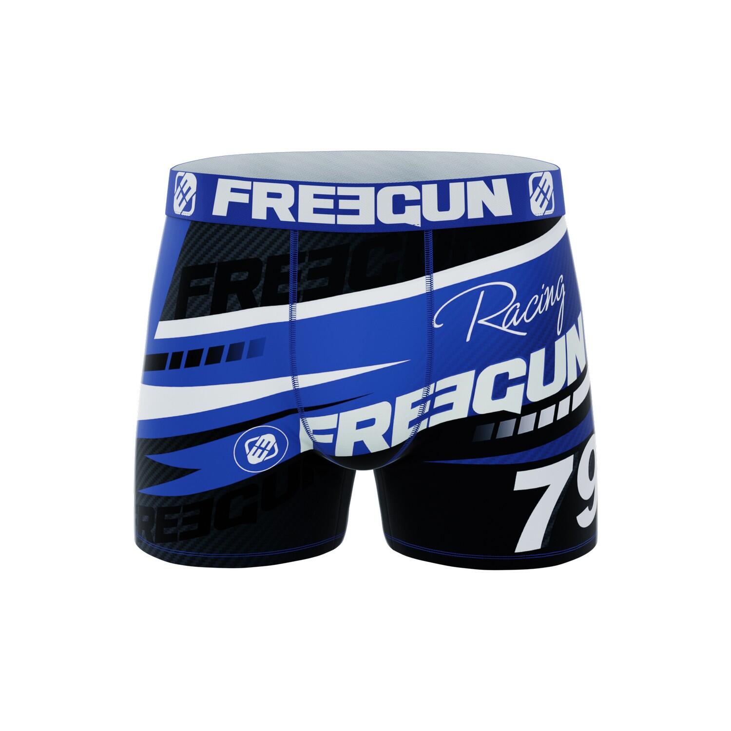 Lot de 5 Boxers microfibre Homme Racing 4/5