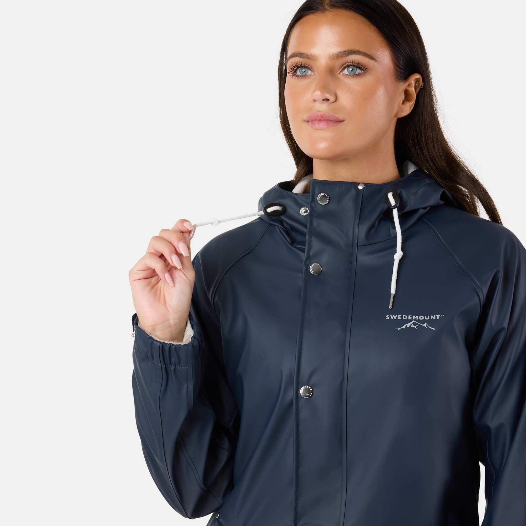 Damen Wandern Regenjacke winddicht Väderöarna Coat W 6/7