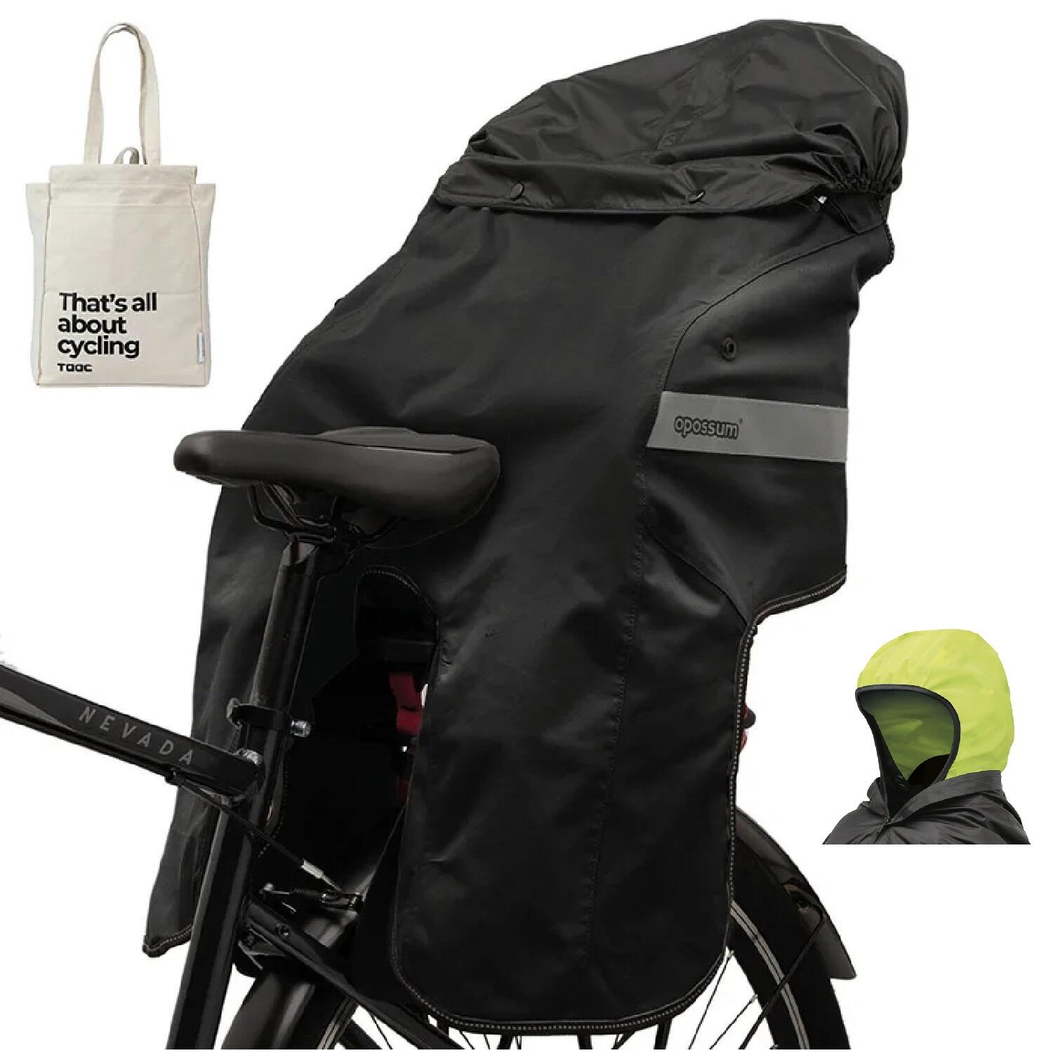 Tucano Urbano - Pièces Et Accessoires Sièges Vélo Opossum - Black - Porte Bébé - Noir - Taille Unique - Decathlon