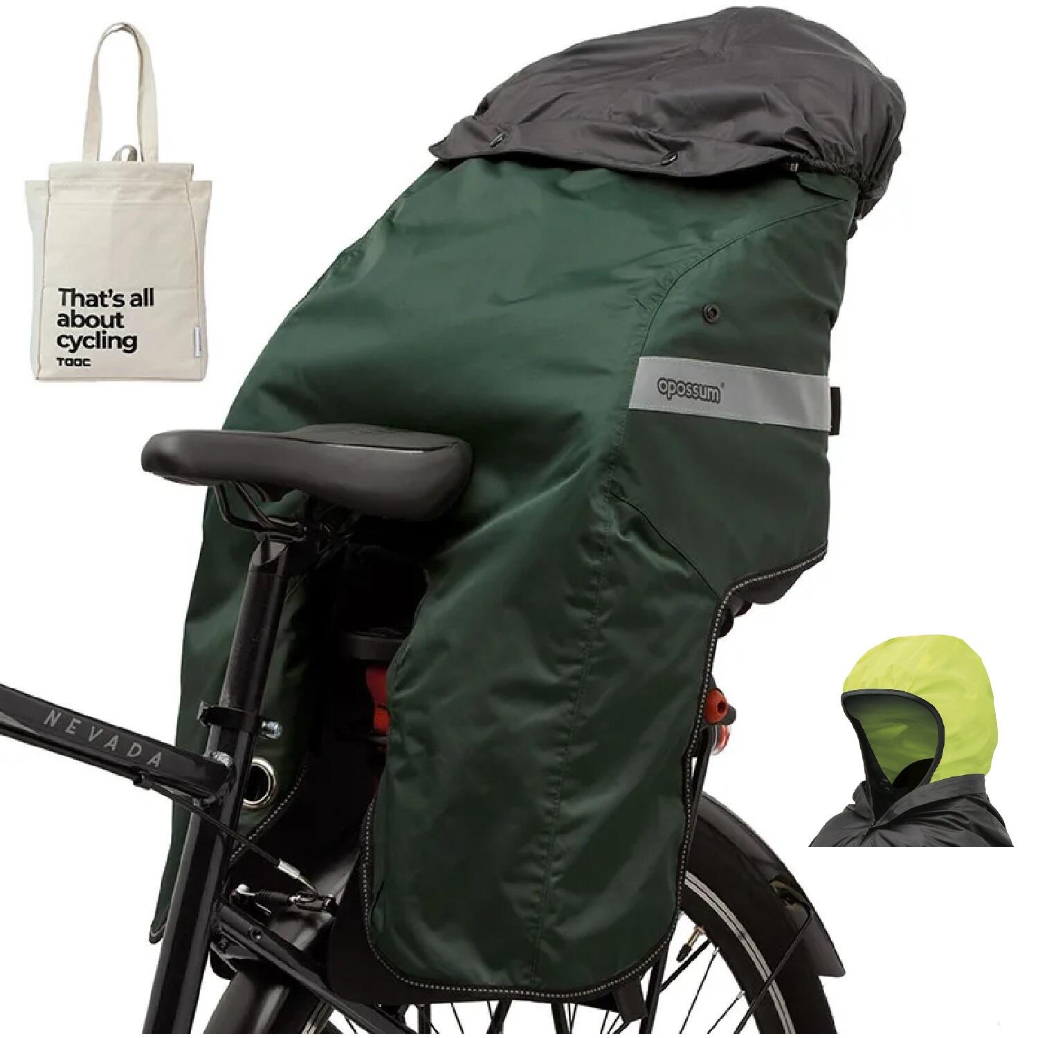 Tucano Urbano - Pièces Et Accessoires Sièges Vélo Opossum - Green - Porte Bébé - Vert - Taille Unique - Decathlon