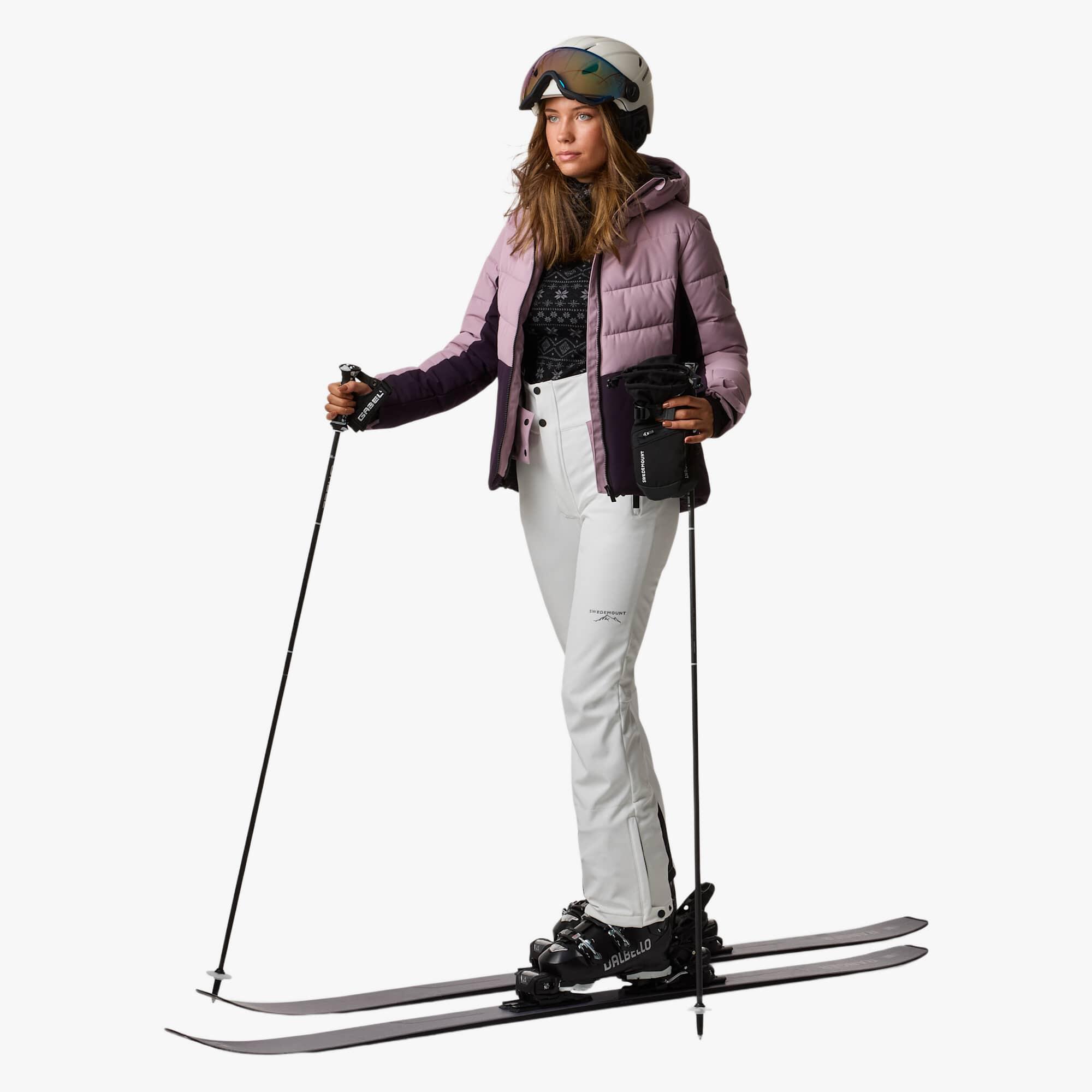 Giacca da sci da donna resistente al vento traspirante Vail Ski Jacket 3/8