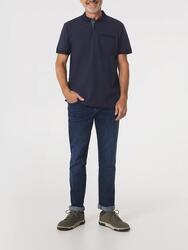 Polo manches courtes Homme - PRIGOPOL Bleu Marine