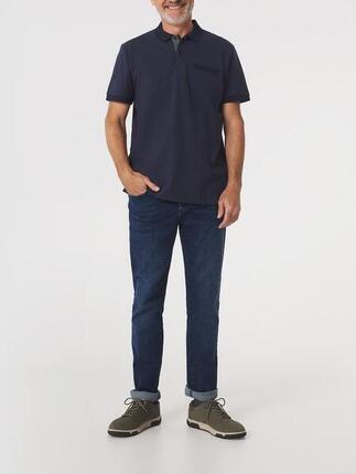 Polo manches courtes Homme - PRIGOPOL Bleu Marine