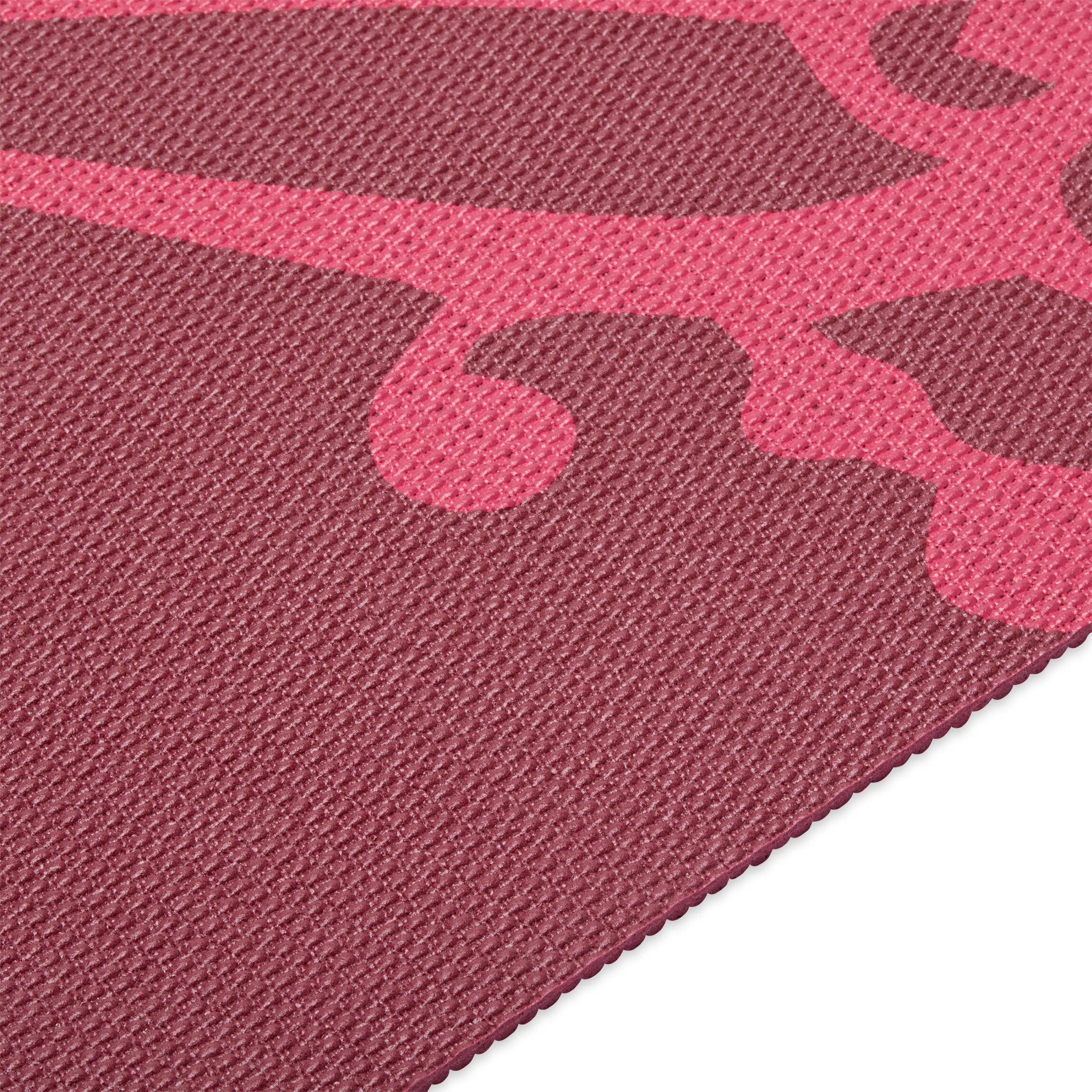 Tapis de yoga couches cadran solaire cerise 5 mm 2/4