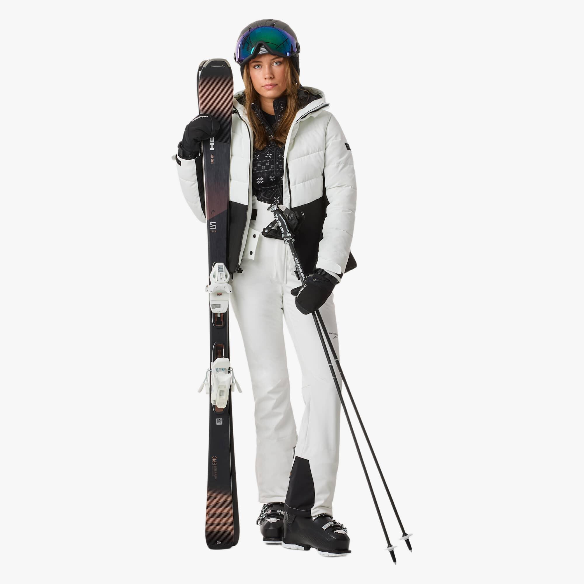 Women Skiing Ski Jacket Waterproof Vail 3/10