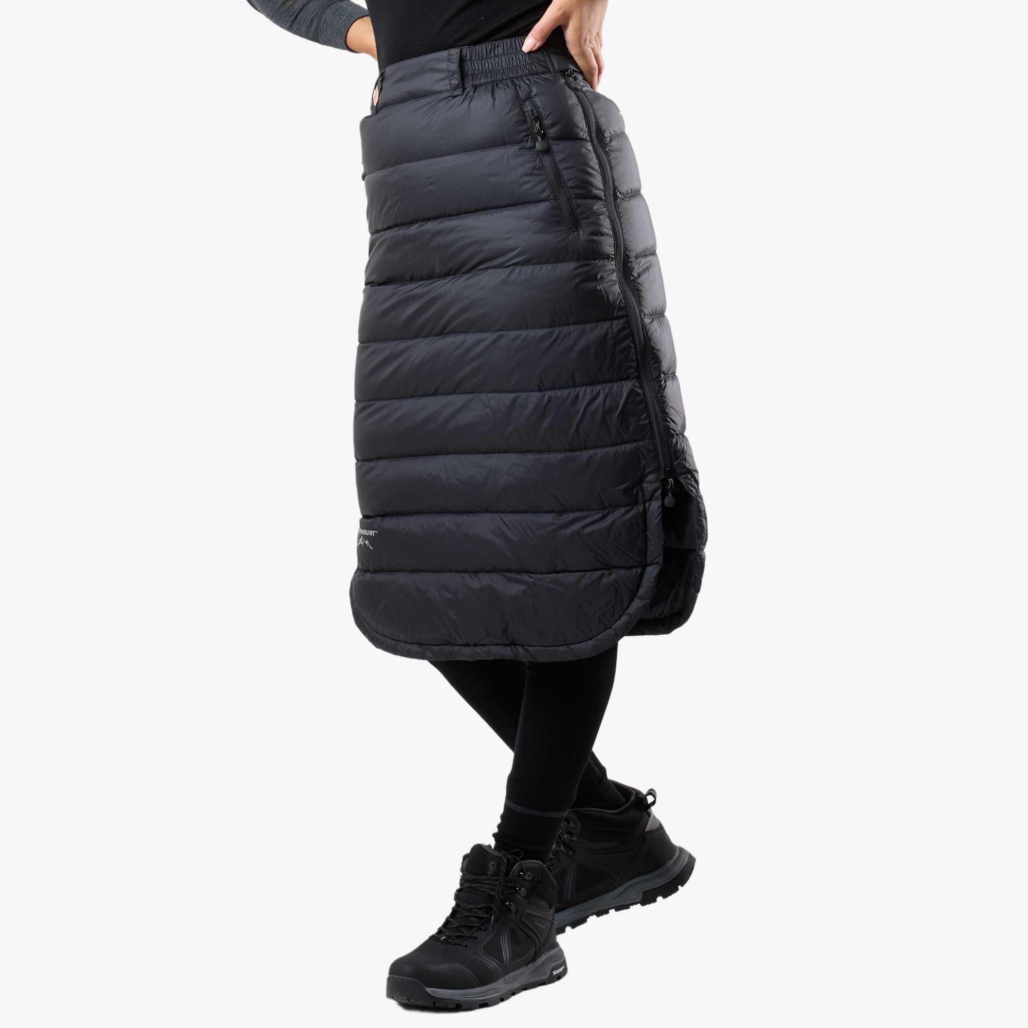 Gonna in piuma da escursionismo da donna Östersund Long Down Skirt 4/7