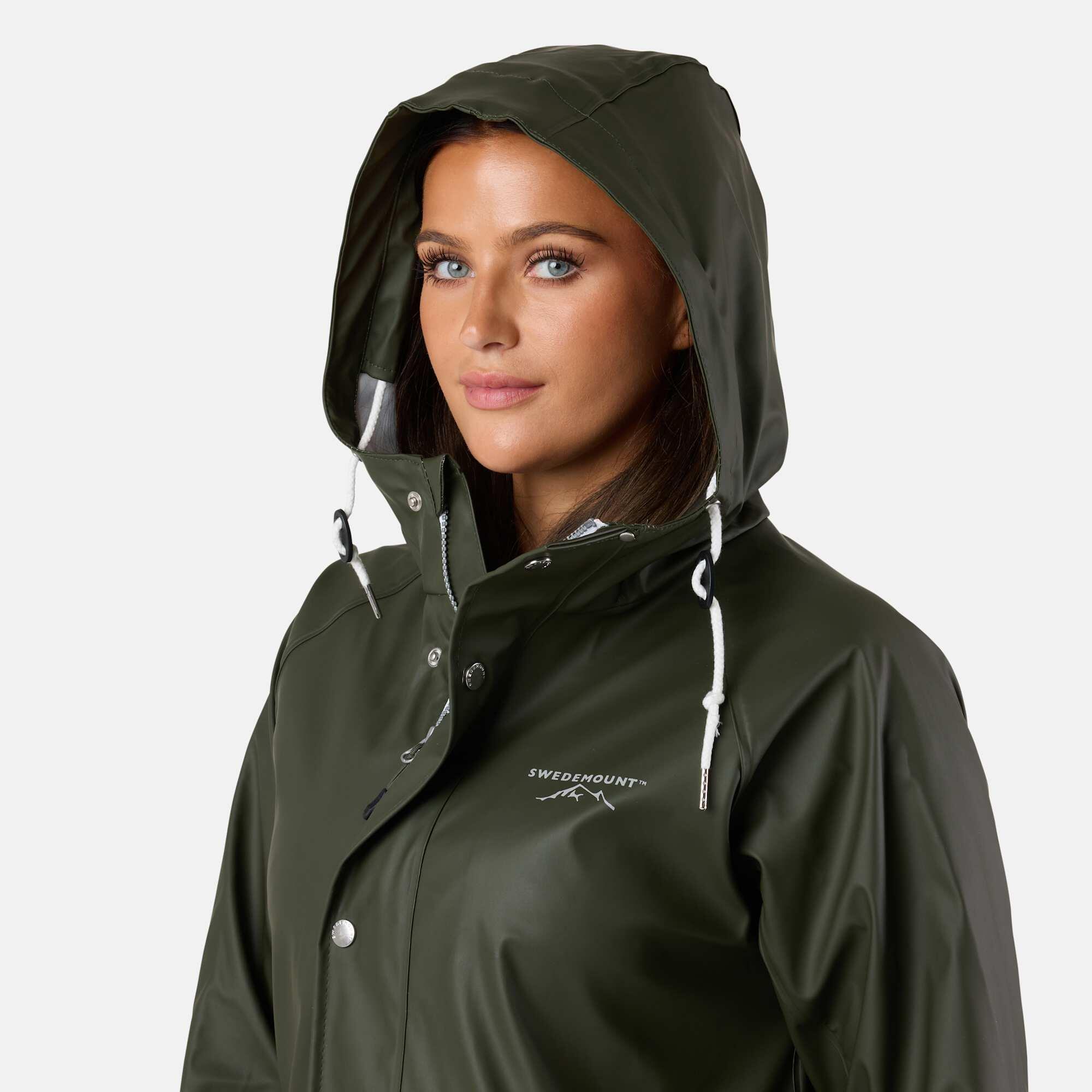Giacca antipioggia da escursionismo da donna impermeabile Väderöarna Coat 6/7