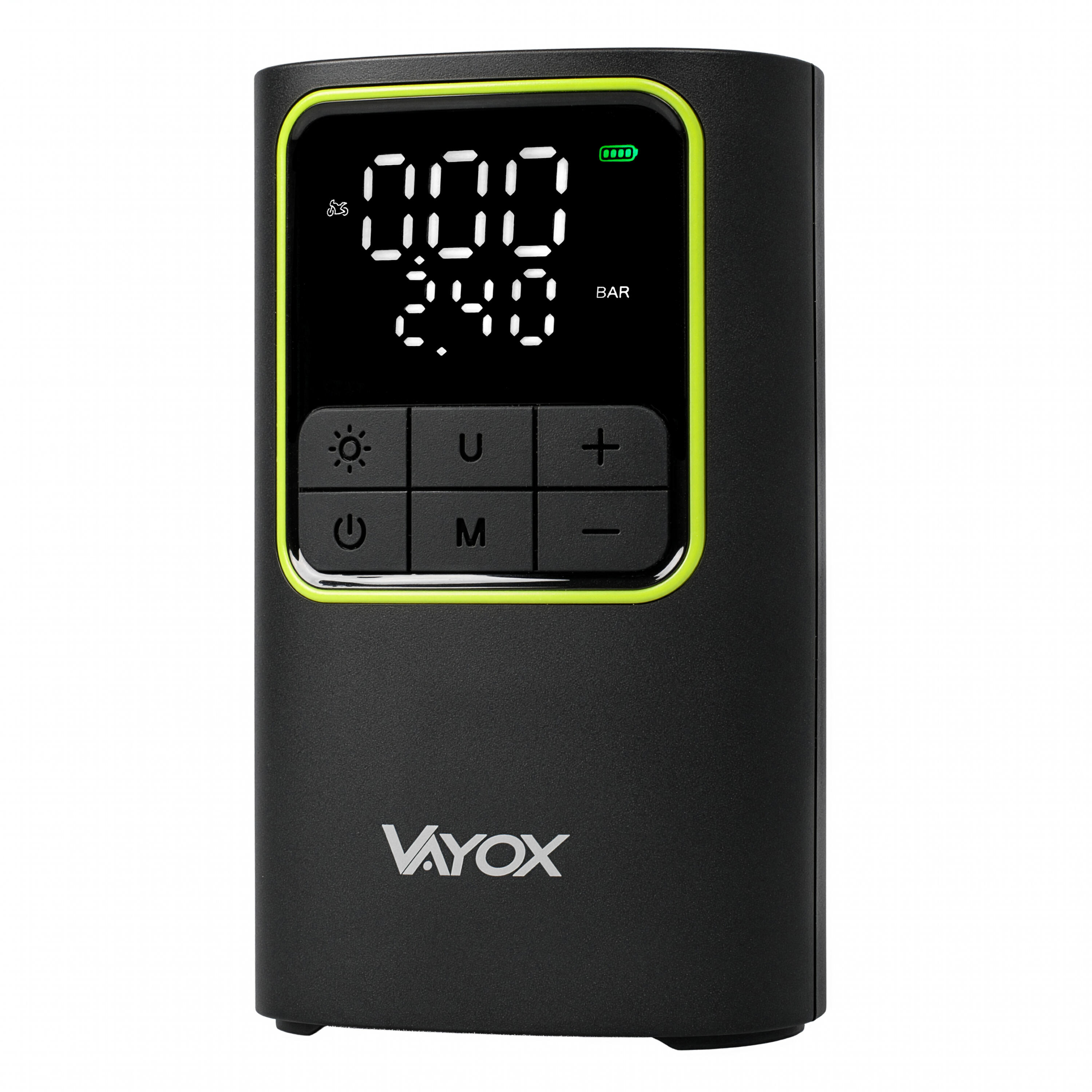 Fietspomp oplaadbaar Vayox VA0409 4000mAh 10,3BAR powerbank compressor 3/8