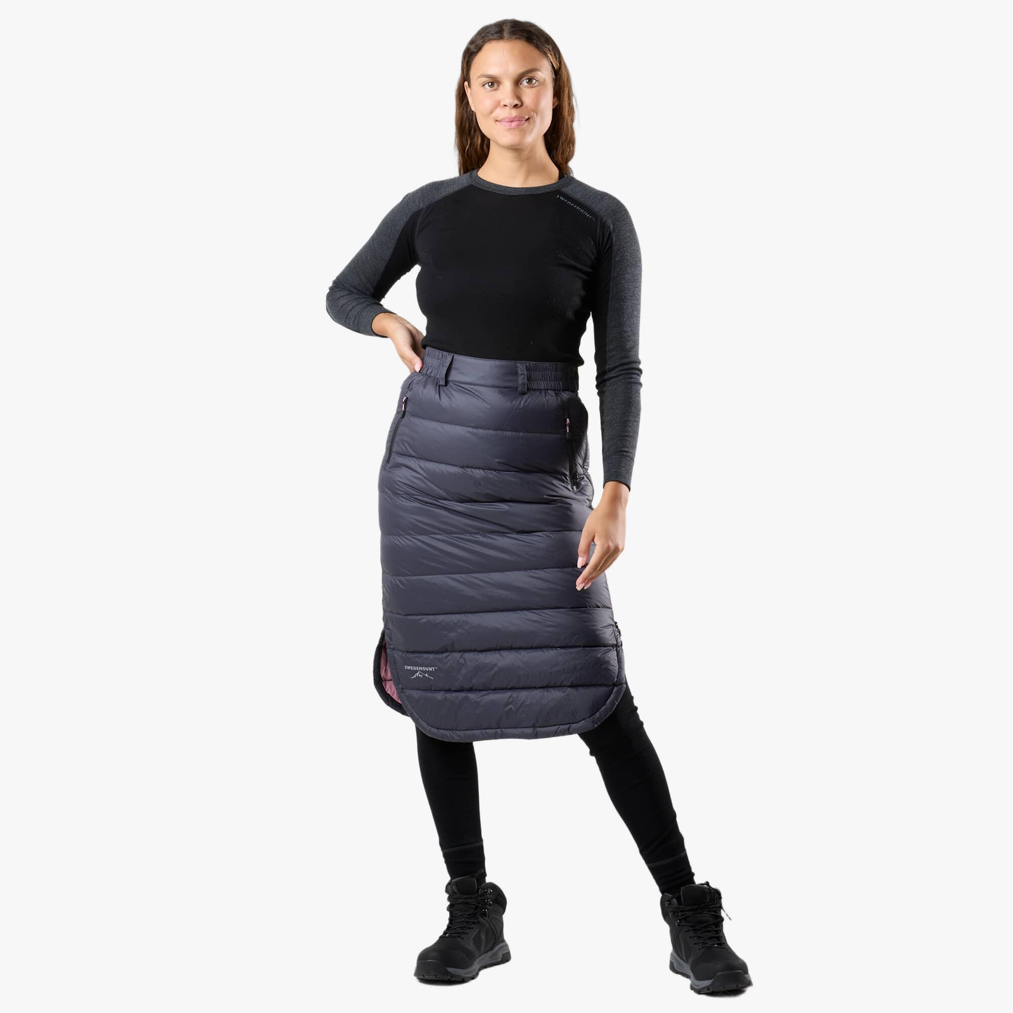Falda de plumas senderismo mujer Östersund Long Down Skirt 3/7