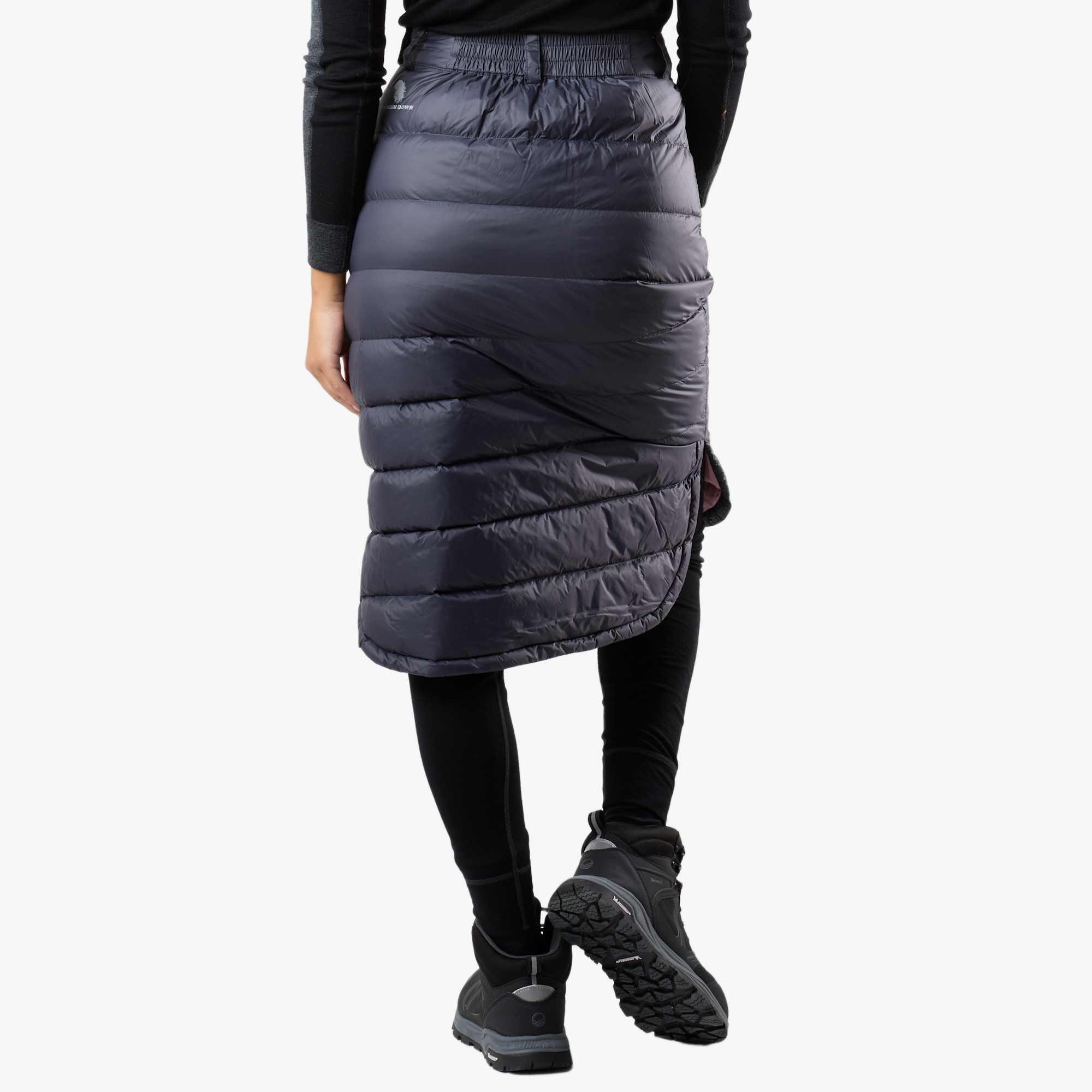Falda de plumas senderismo mujer Östersund Long Down Skirt 2/7