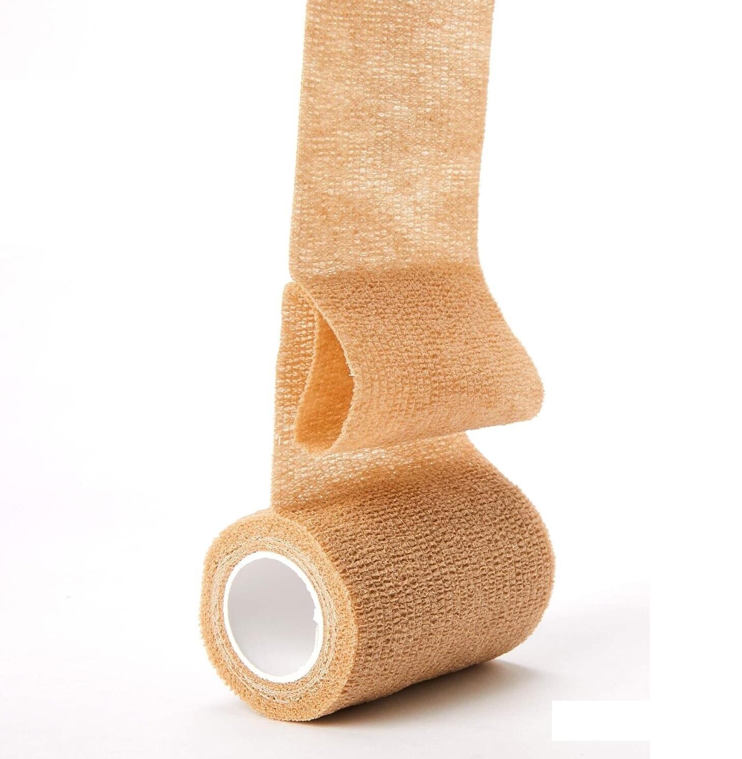 Bande cohésive de contention - Chair - 7,5 cm x 4,5 m 2/6