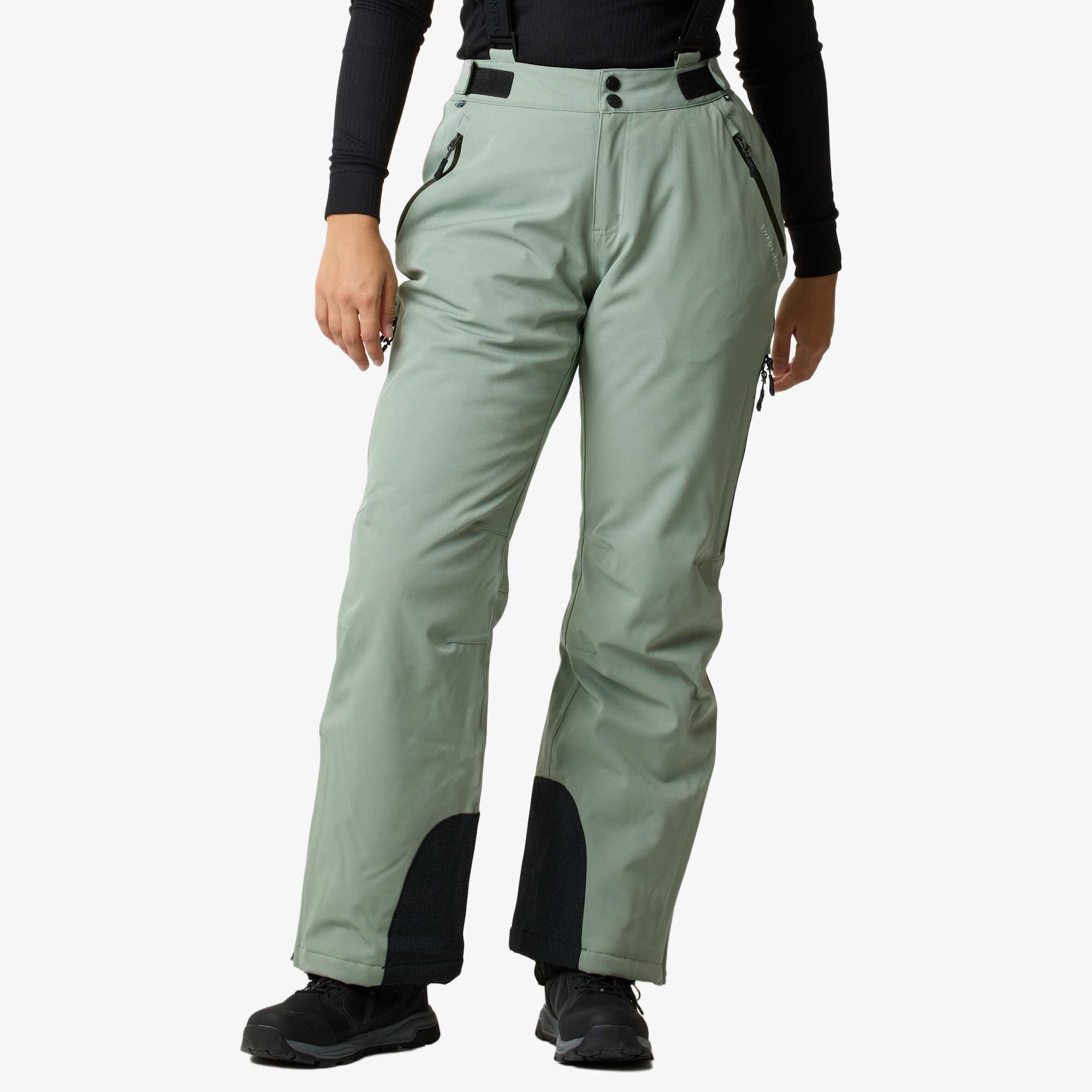 Swedemount - Pantalon De Ski Femme Ski Imperméable Coupe-vent Cervinia Ii - Pantalon De Ski - Vert - Decathlon