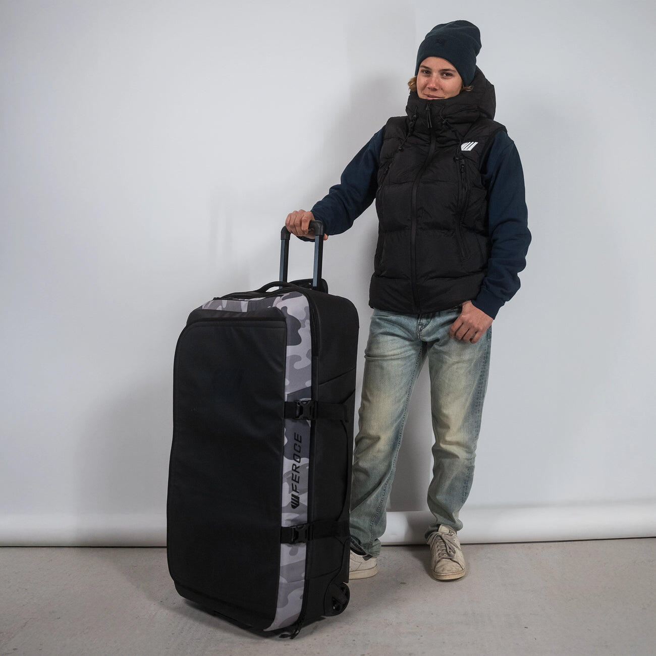Sac de voyage Aventure 100L - Noir 5/5