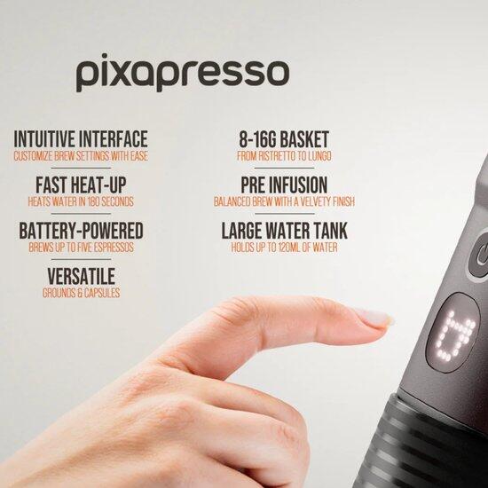 Pixapresso Electric Portable Espresso Machine 4/4