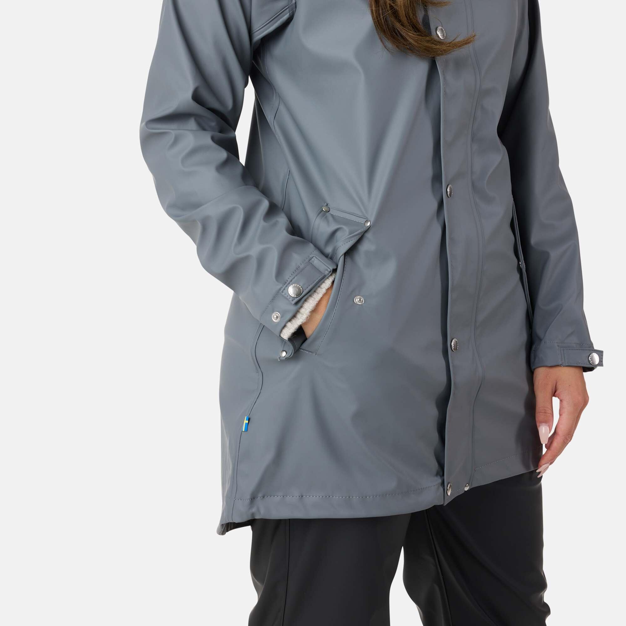 Giacca antipioggia da escursionismo da donna impermeabile Väderöarna Coat 7/7
