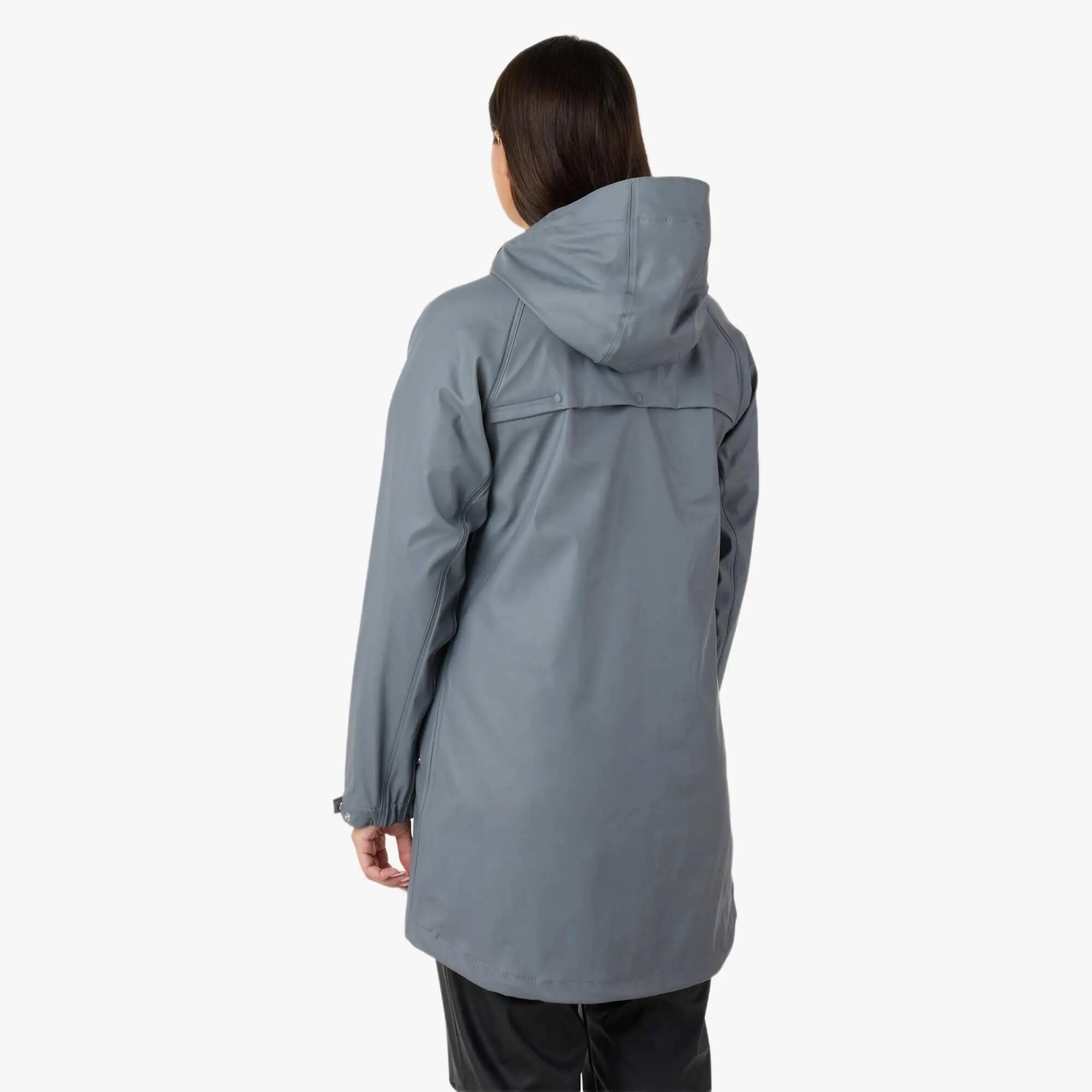 Veste de randonnée femme coupe-vent imperméable Väderöarna Coat W 2/8