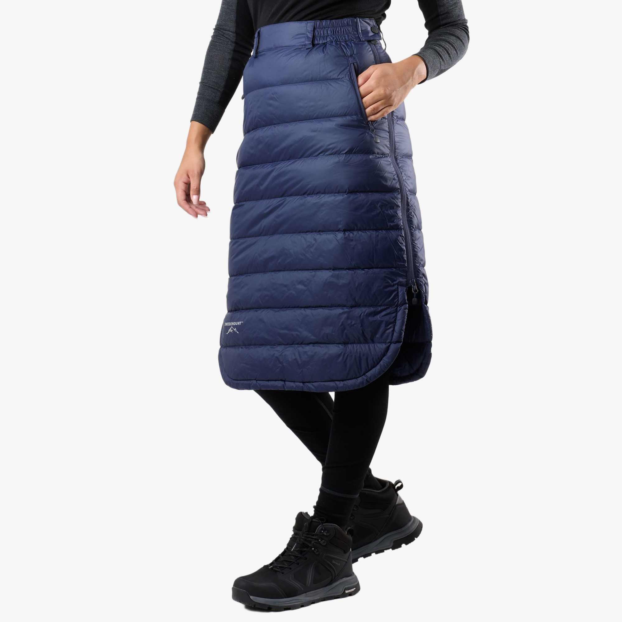 Gonna in piuma da escursionismo da donna Östersund Long Down Skirt 4/7