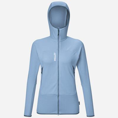 Fleecejas bergbeklimmen voor dames fusion grid limited emission