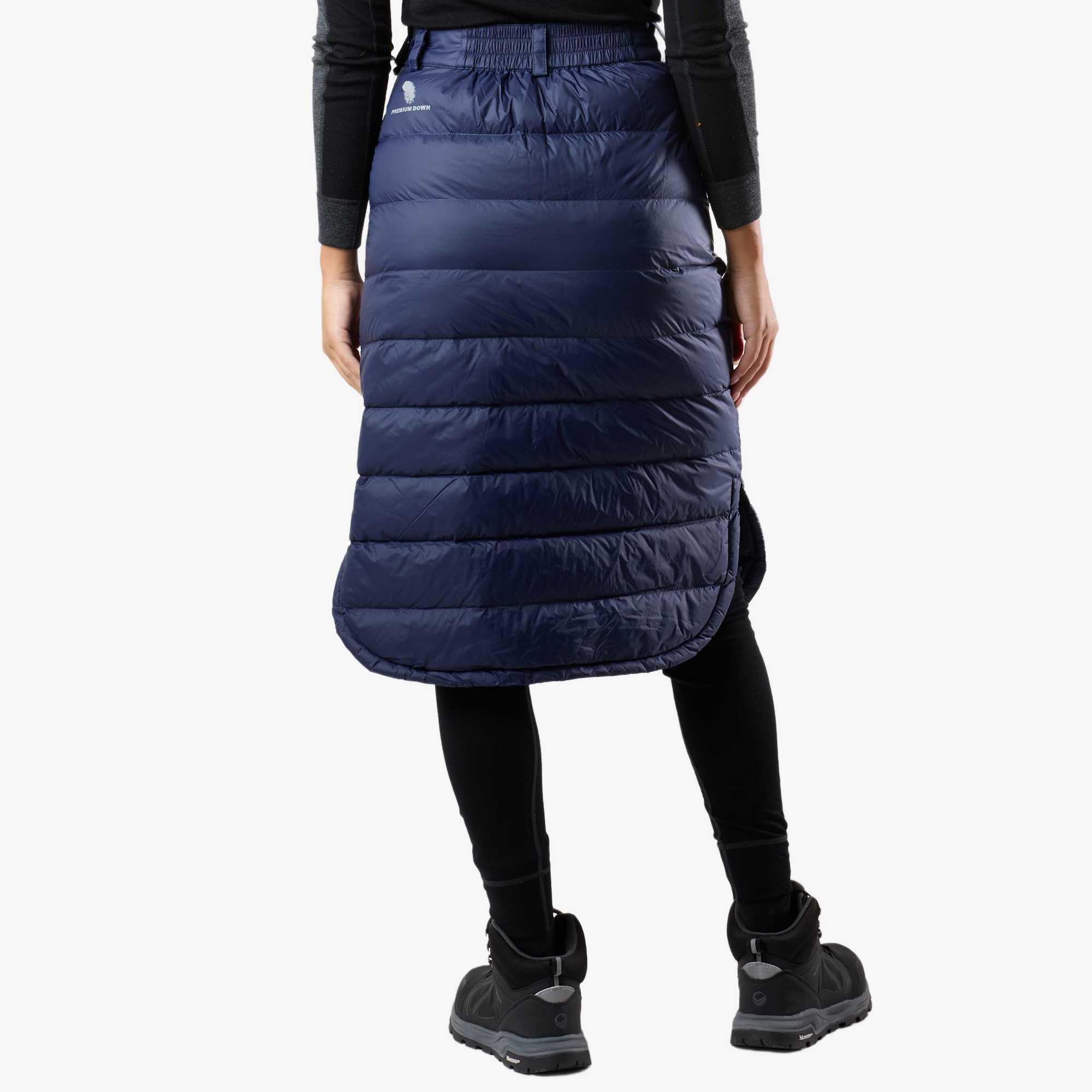 Gonna in piuma da escursionismo da donna Östersund Long Down Skirt 2/7
