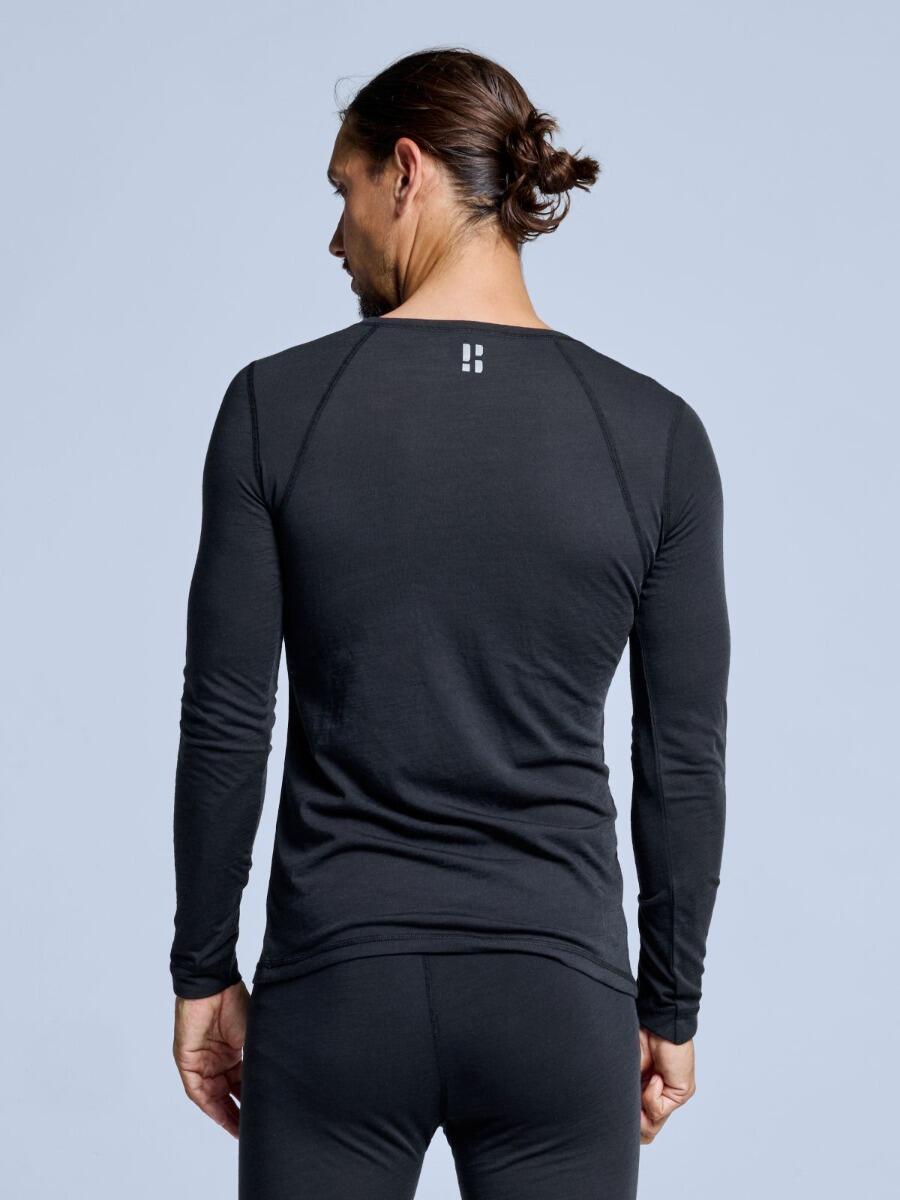 Ensemble thermique en laine mérinos – Homme – T-shirt + Legging 3/4 6/7