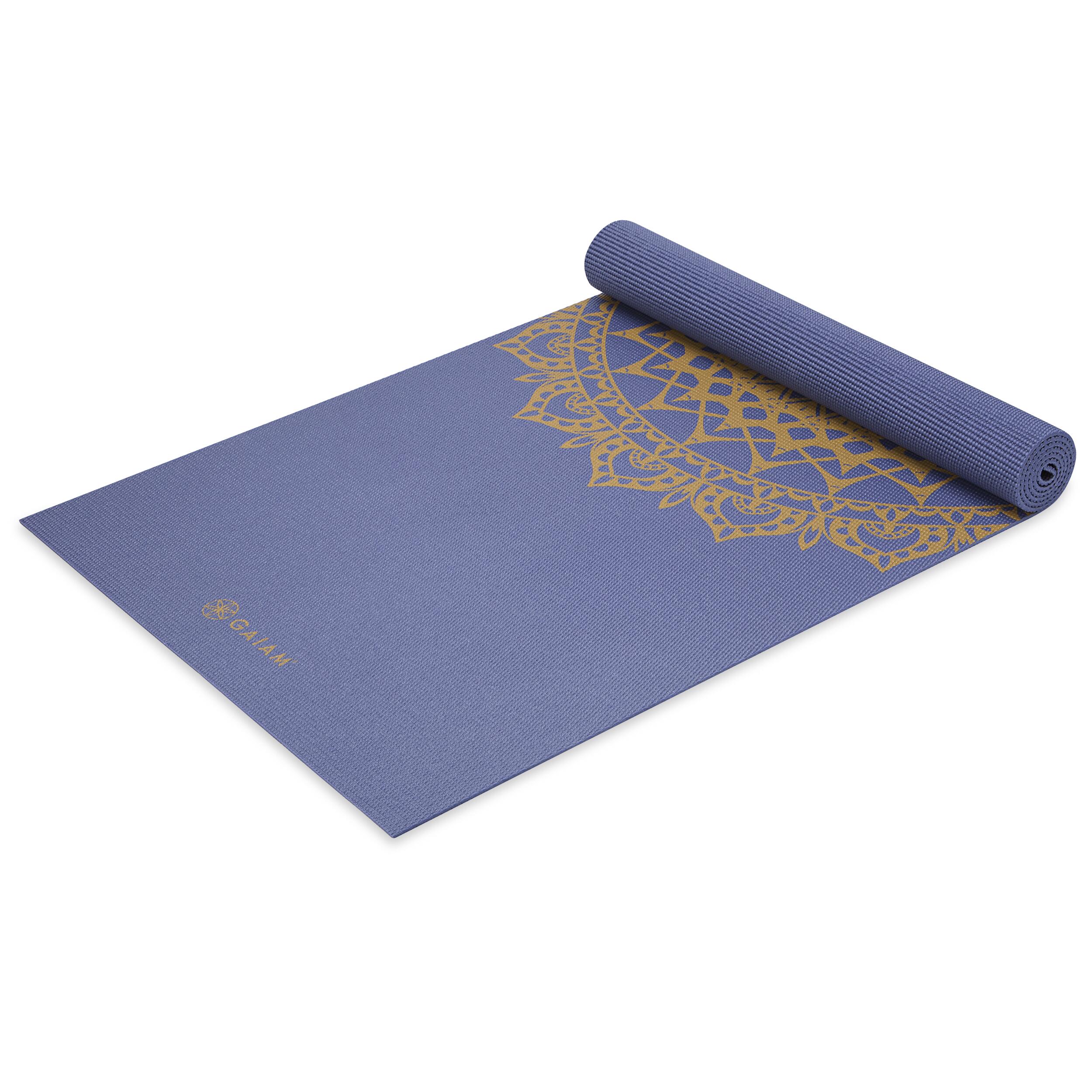 Indigo Marrakesch Yogamatte 5mm 3/4