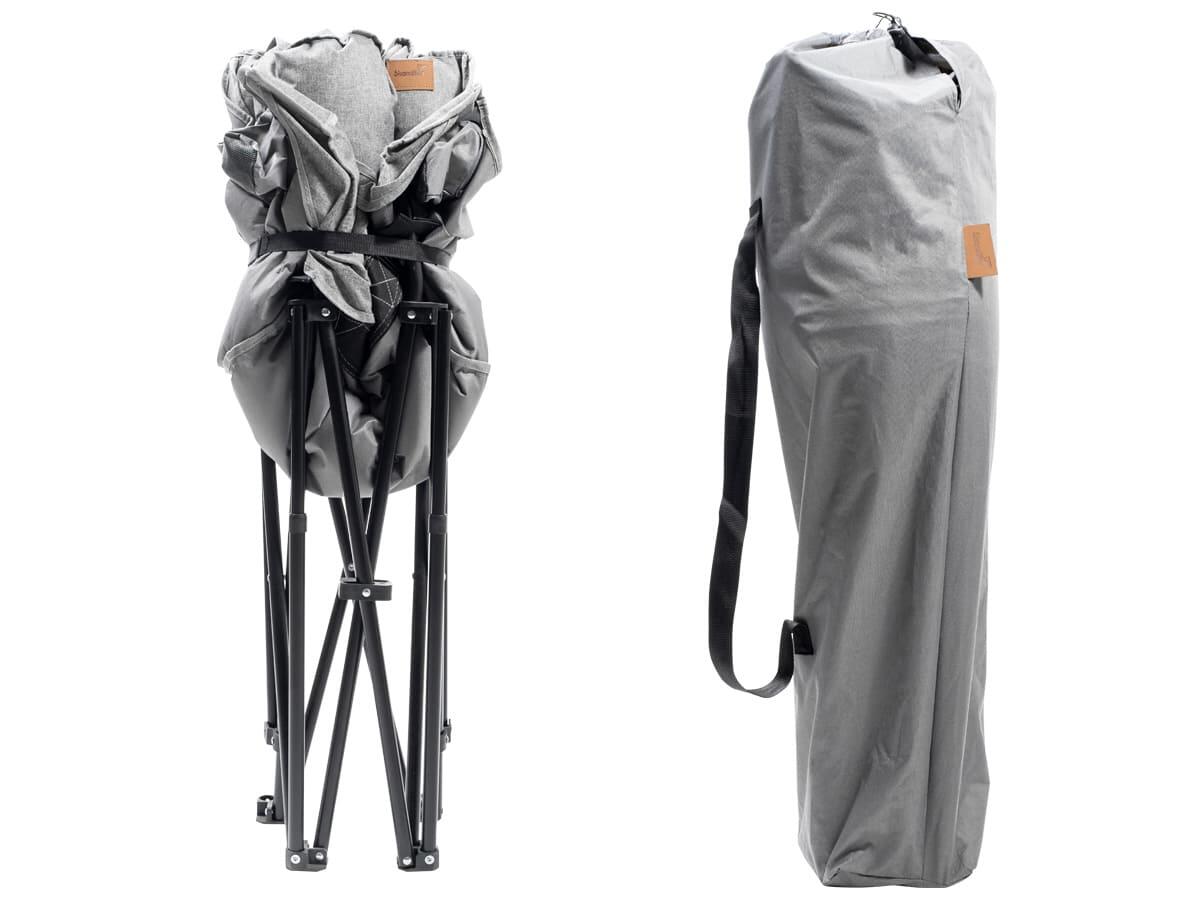 Chaise de camping XL Aukra - pliable - rembourrée - légère - sac de transport 5/7