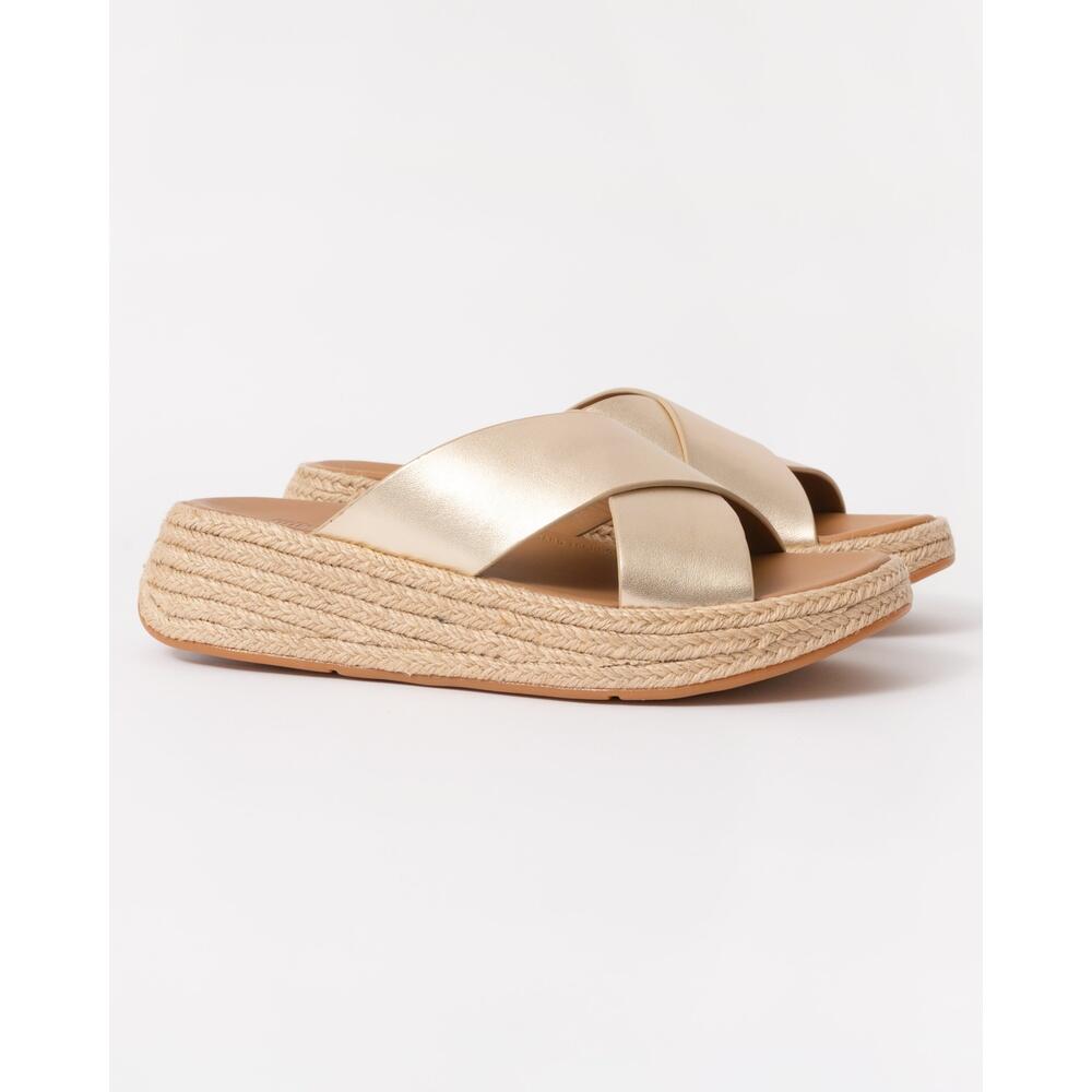Glissières croisées FitFlop F-Mode espadrille plateforme 3/7
