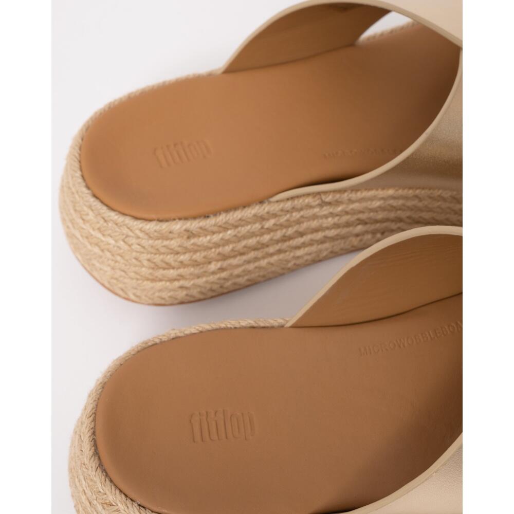Glissières croisées FitFlop F-Mode espadrille plateforme 2/7