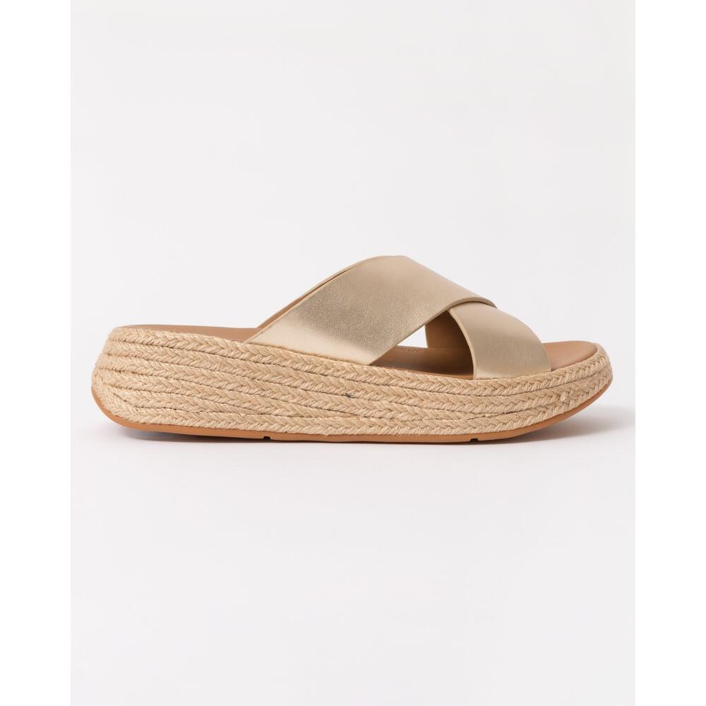 Glissières croisées FitFlop F-Mode espadrille plateforme 4/7