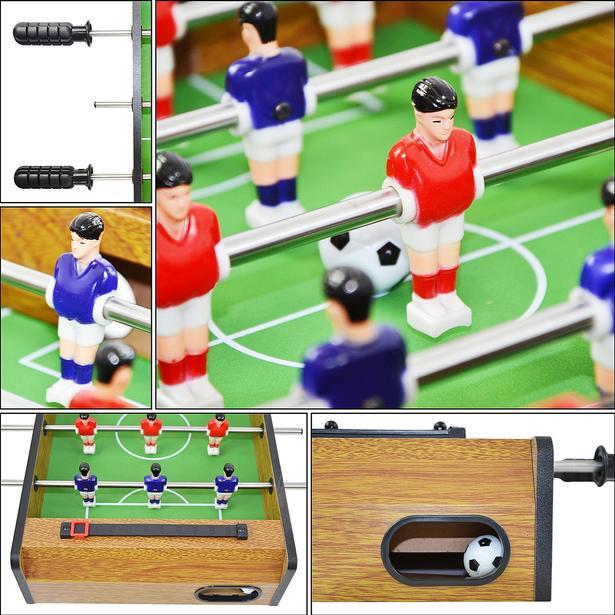 Stół do gry w piłkarzyki dla dzieci Enero Wooden 4/7