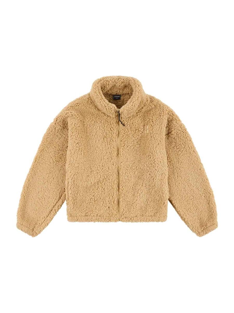 Veste duveteuse - Femme - Quatre saisons - Teddy - Sable chaud 6/6