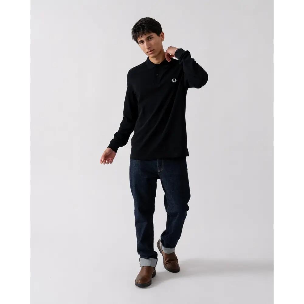 Koszulka polo z długim rękawem Fred Perry Plain 4/4