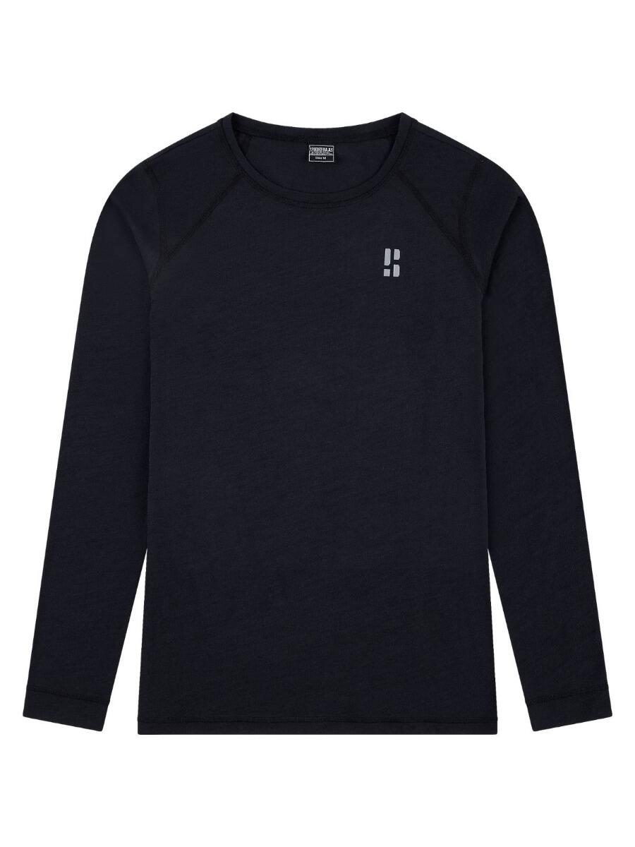 T-shirt thermique - Homme - Laine mérinos - Noir 6/6