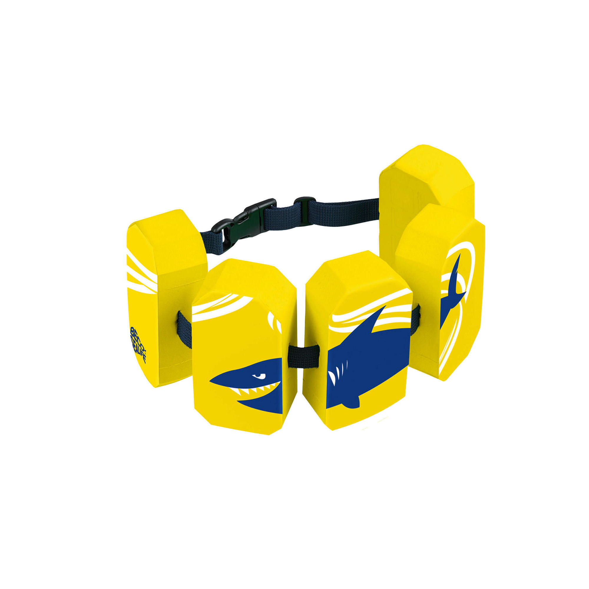 Beco - Ceinture De Natation Beco Sealife 5 Blocs Ajustable (15–30 Kg) - Ceinture De Piscine - Jaune - Taille Unique - Decathlon