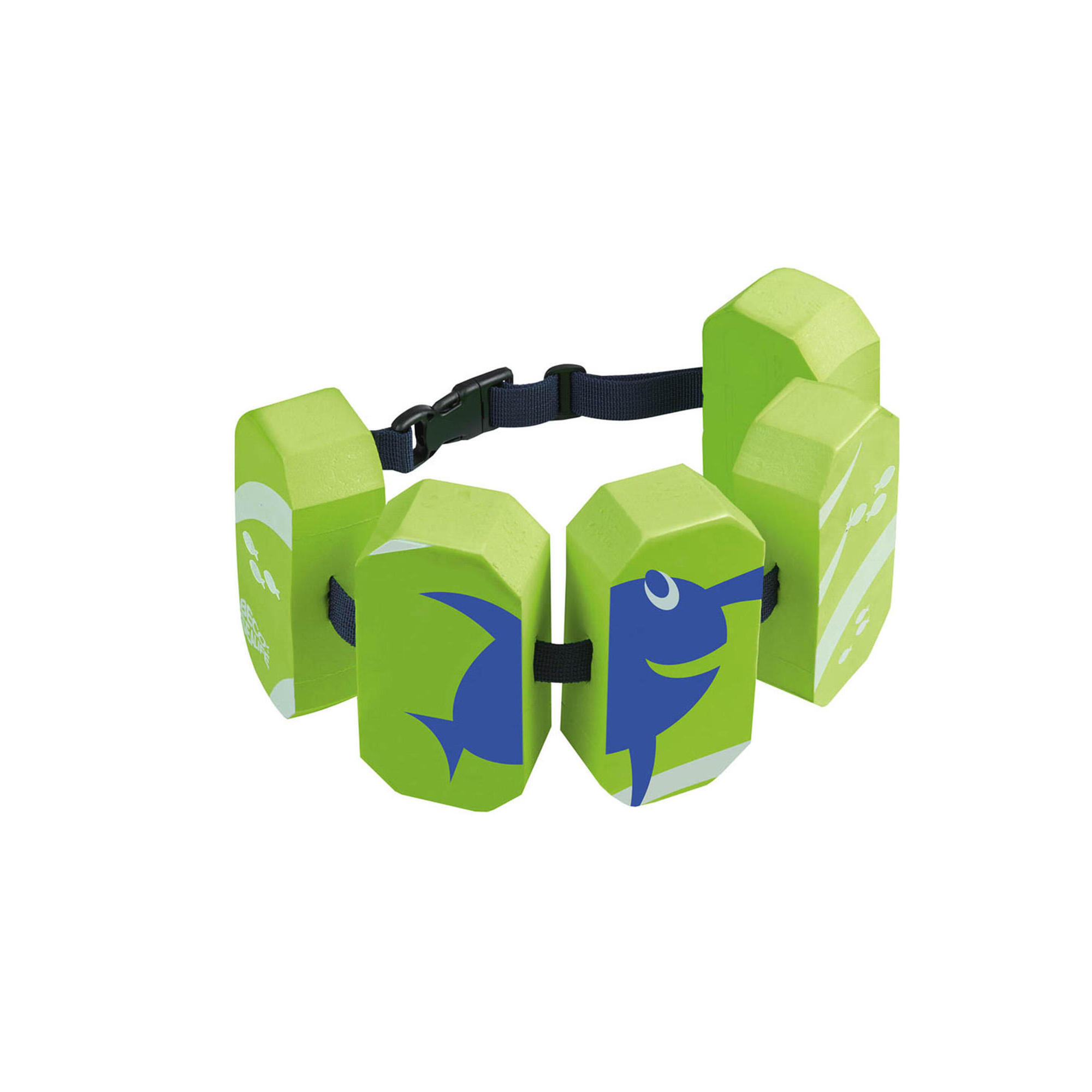 Beco - Beco Sealife Ceinture De Natation 5 Blocs - Réglable 15–30 Kg - Ceinture De Piscine - Vert - Taille Unique - Decathlon