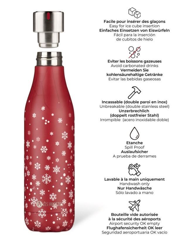 Bouteille Isotherme Les Artistes Paris "XMAS" 500ml 2/4