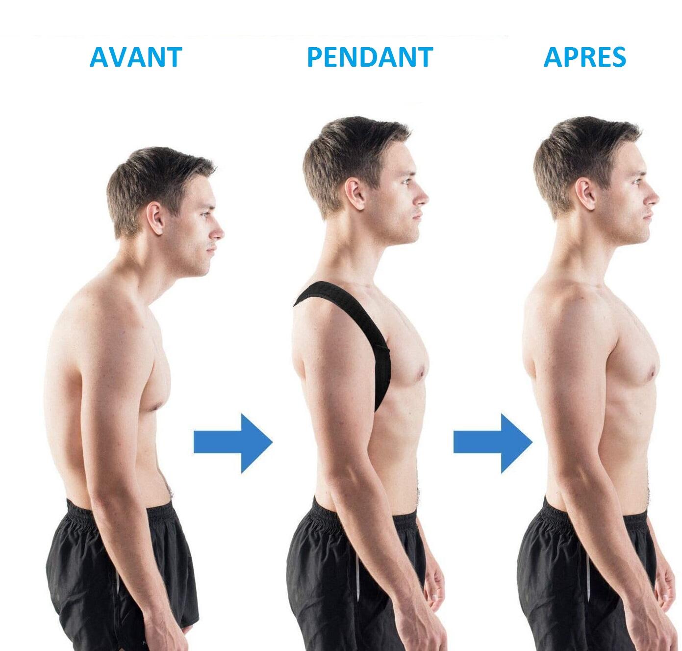 Correcteur de Posture - Redresseur de Dos - Soulagement des douleurs 5/7