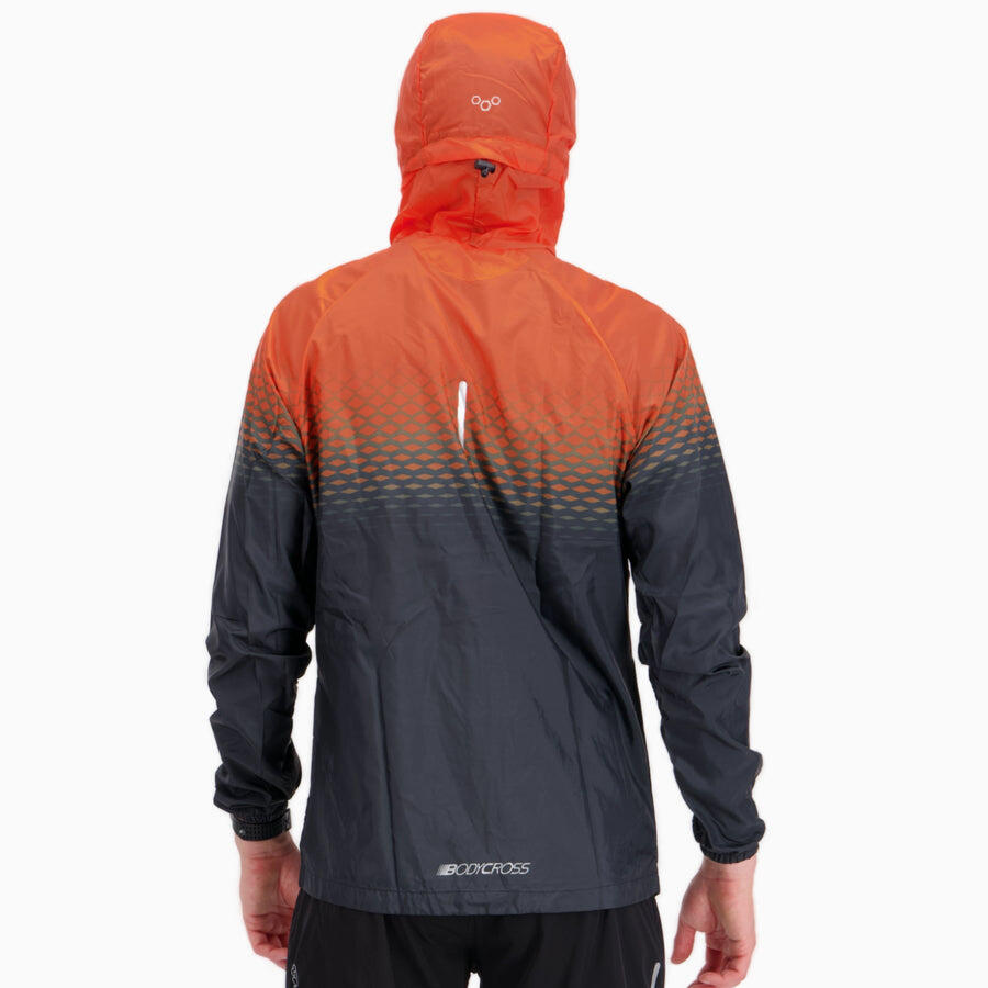 Giacca Antivento Idrorepellente Uomo Running-Trail PERFORMANCE WINDBREAKER 6/8