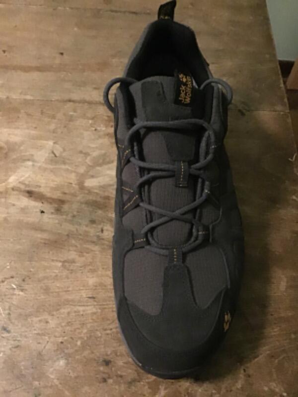 Tussen Particulieren - Donkergrijze Jack Wolfskin wandelschoen heren 4/4