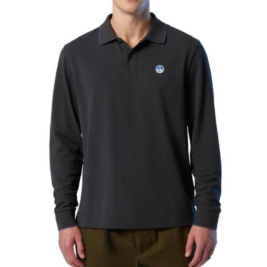 North Sails Modello Polo Long Sleeve Colore Bianco