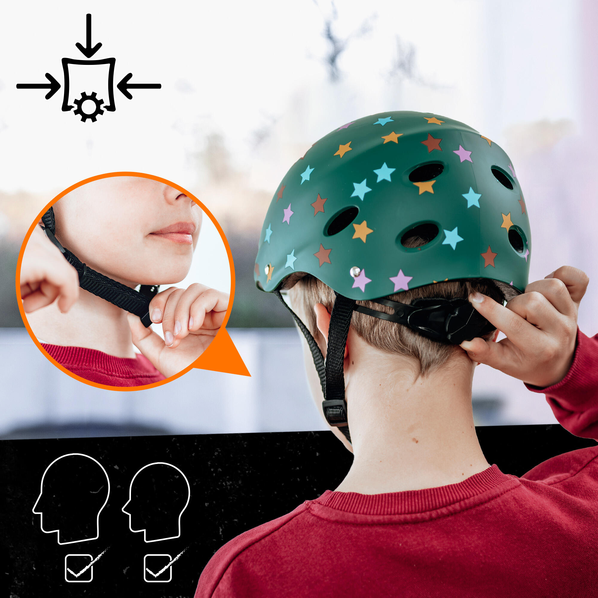Apollo Skatehelm verstelbaar – Multi Sport Helm voor kinderen & volwassenen 4/7