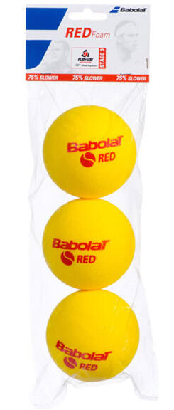 Piłki tenisowe dla dzieci Babolat Red Foam 3 szt 3/3