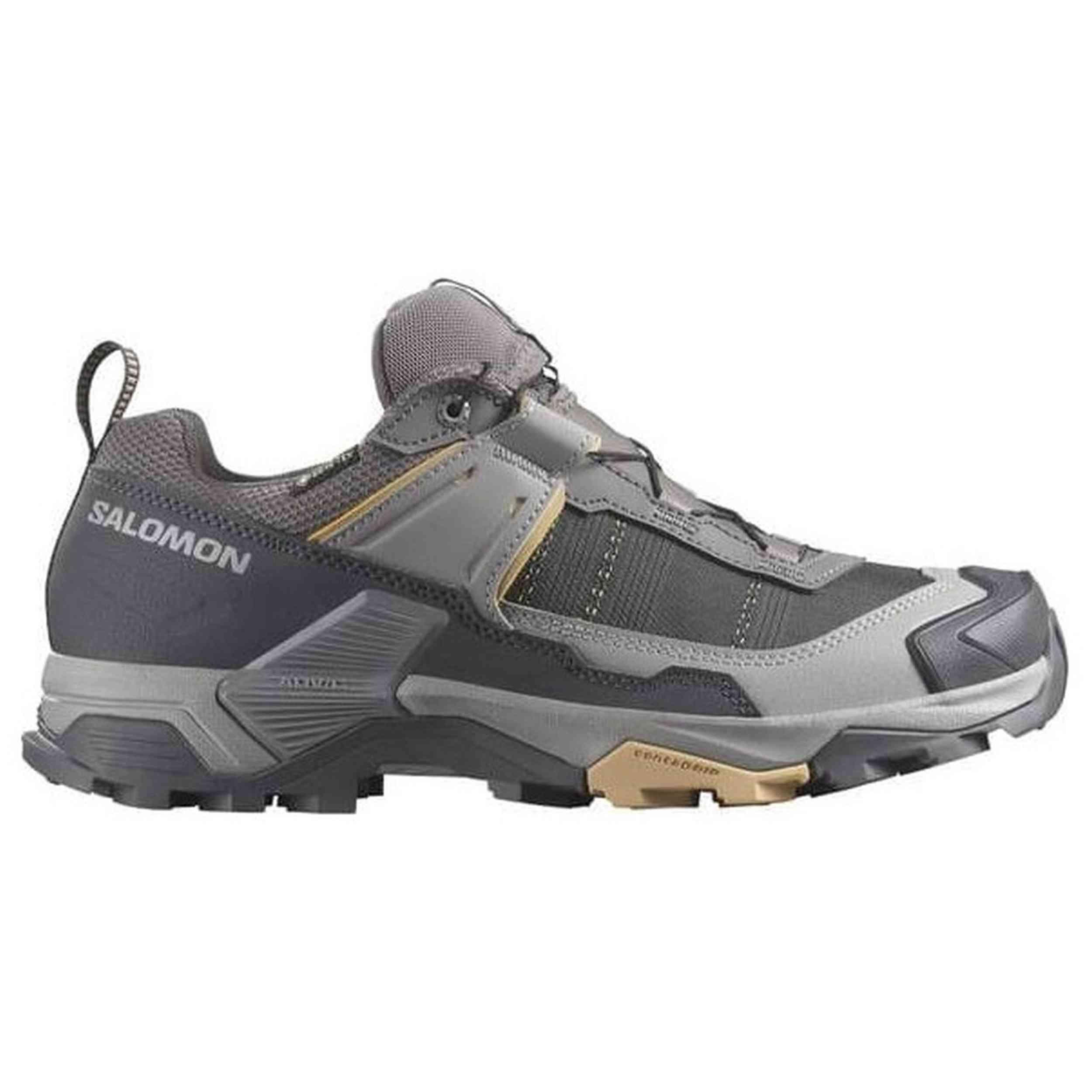 Salomon - Chaussures De Randonnee Salomon Modèle L47726200 Pour Femmes - Chaussures D'Alpinisme - Gris - Decathlon