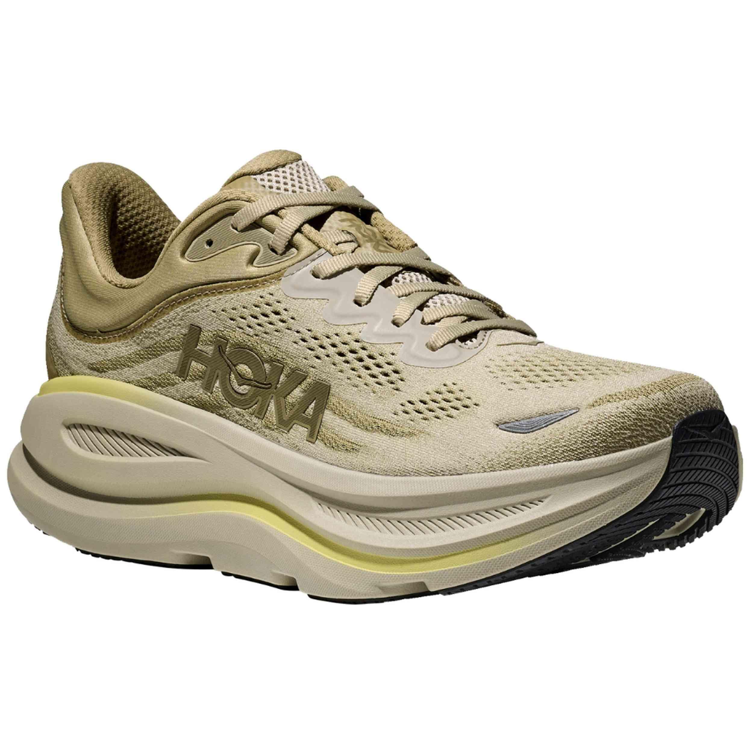 Chaussures de course Hoka modèle Bondi 9 pour homme 3/4